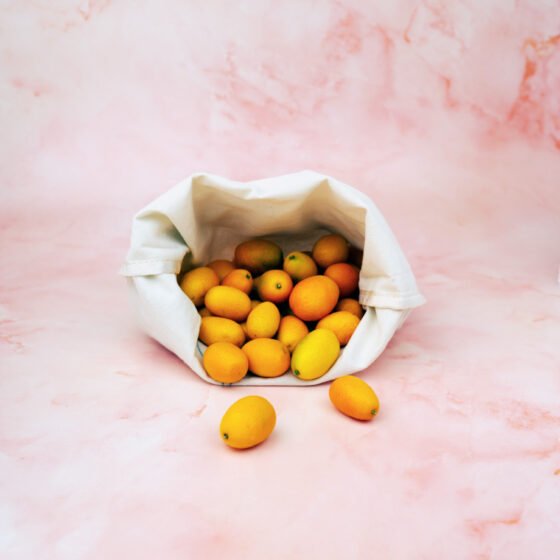 Photographie d'un sachet de kumquats