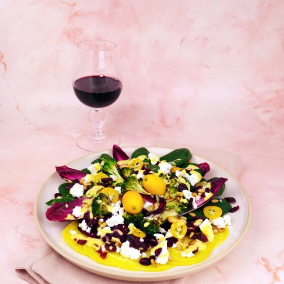 Photographie d'une recette culinaire aux kumquats: salade aux kumquats