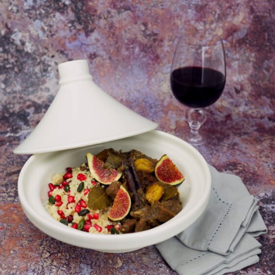 Photographie d'une recette culinaire aux aubergines