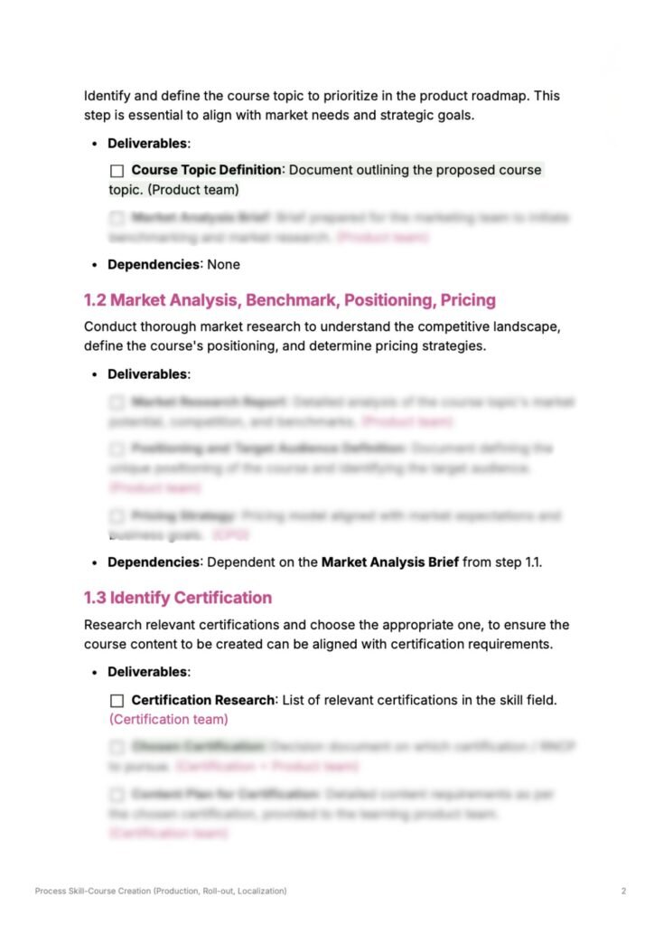 Localisation d'une formation asynchrone vers différents langues : documents et guidelines pour accompagner la localisation, traduction et intégration LMS