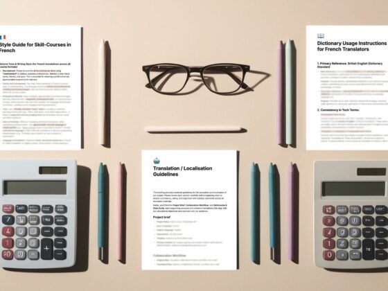 Localisation d'une formation avec ses contenus pédagogiques à l'international